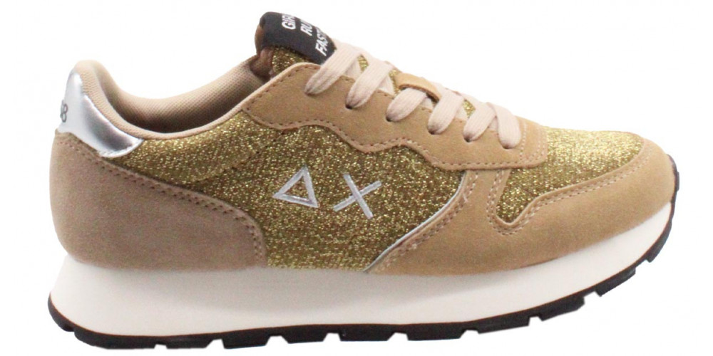 SUN68  Sneaker Ally Glitter Textile